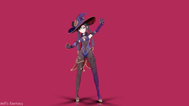 Make you happy / Mona【MMD Genshin Impact】 смотреть онлайн