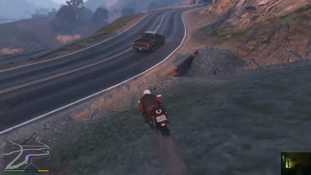 GTA 5 Красивые заря и река с водопадами смотреть онлайн