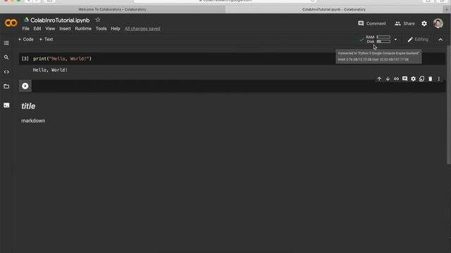 Google Colab Tutorial for Beginners | Get Started with Google Colab смотреть онлайн