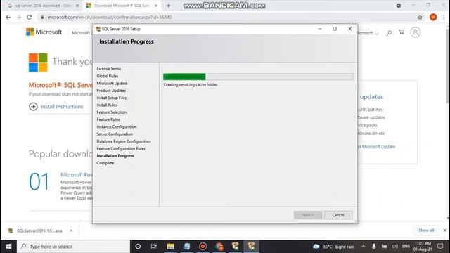 SQL SERVER INSTALLATION смотреть онлайн
