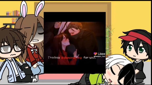 |реакция "в меня влюбился неудачник школы" на видео||Пинки/Мёрфи/Алексус/Руня|| смотреть онлайн