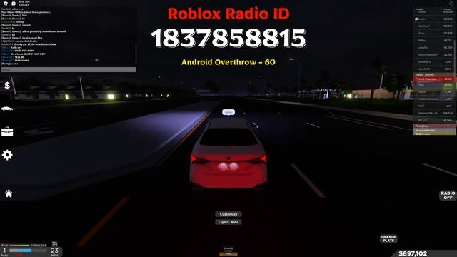 Android Roblox Radio Codes/IDs смотреть онлайн