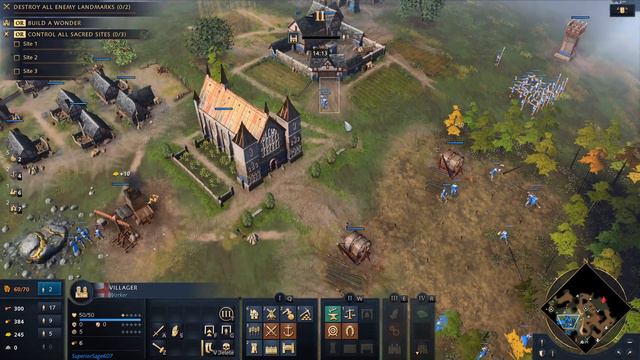 AOE4 1V1 ENGLISH VS ENGLISH! (AOE4 NOOB) | Age of Empires 4 Gameplay смотреть онлайн