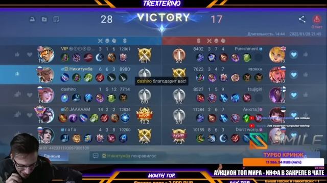 Крутанул KOF И Выбил Топ Скин? - TrexteriNo Mobile Legends Bang Bang смотреть онлайн