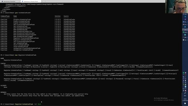 PowerShell S1E42 (Export/register scheduled tasks) смотреть онлайн