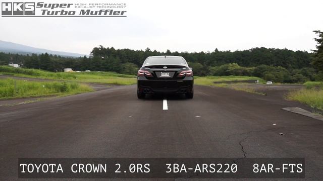 TOYOTA CROWN 2.0RS HKS Super Turbo Muffler смотреть онлайн