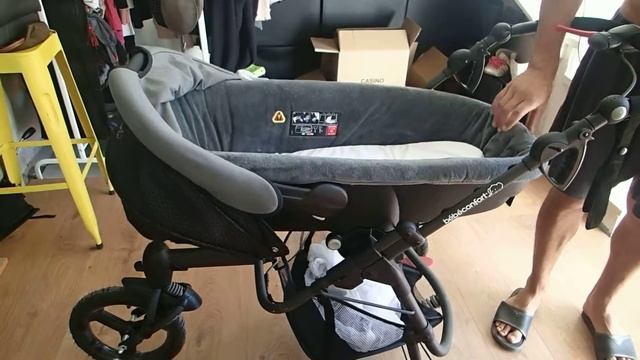 Bebe Confort Hi-trek + nacelle défectueuse смотреть онлайн