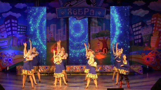 Танцевальный коллектив Грация Русский танец смотреть онлайн