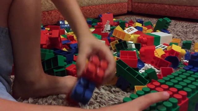 Собираем Конструктор СТРОИМ Стену смотреть онлайн