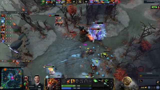 Лучший момент инта 2021 #dota2 #dotaallstars #ti2021