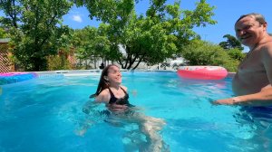VLOG Жарища! Бассейн спасает! 26-28.06.22