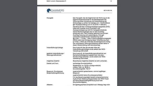 Квартира с аукциона в Германии - сдадим ли там в аренду? Северный Рейн-Вестфалия. смотреть онлайн