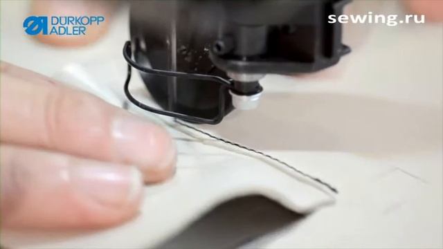 Durkopp Adler 887 стачивание язычка и союзки - стиль дерби смотреть онлайн