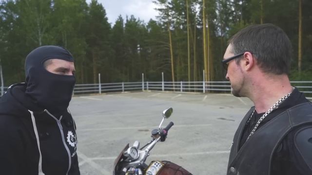 Обзор мотоцикла !ХИЩНИКА! Yamaha V-Max 1200. Ч.1 смотреть онлайн