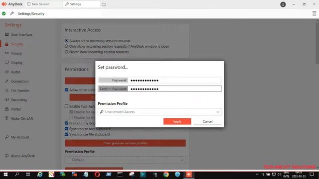Set password on AnyDesk for Unattended Access | AnyDesk Tutorial | смотреть онлайн
