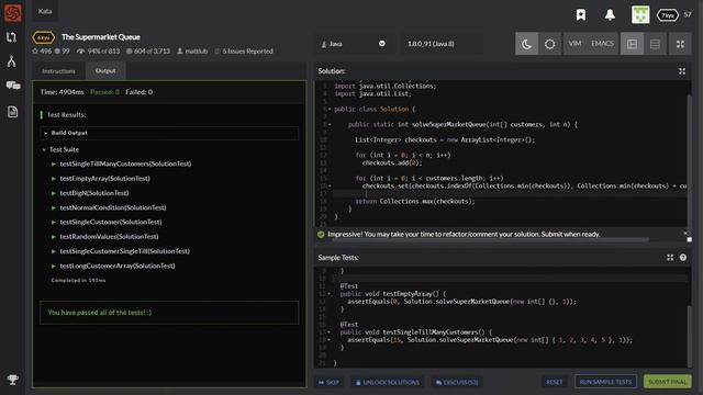 Coding for Fun - CodeWars Ep 5: The Supermarket Queue смотреть онлайн