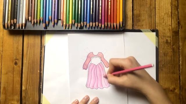 НОВОЕ ПЛАТЬЕ для РАПУНЦЕЛЬ | Бумажная Кукла своими руками | РАСПЕЧАТАЙ - РИСУЙ - ИГРАЙ | Vlog смотреть онлайн