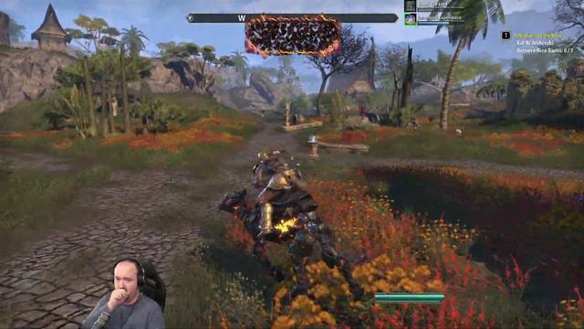 Let's Play Elder Scrolls Online - Dragonhold - Part 13 - PC Gameplay - 2H Stam Dragonknight смотреть онлайн
