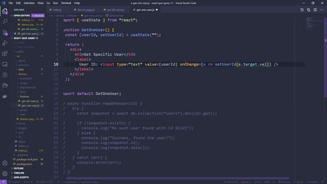 SP21 Web Apps: 25 - Creating React Components that Read from Firestore смотреть онлайн