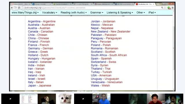 Beginner English - Lesson 1 - Vocabulary: Countries and Nationalities: "Where are you from?" смотреть онлайн