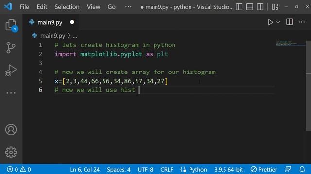 histogram python matplotlib ml ai videos 1 смотреть онлайн