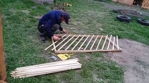 обрешетка для беседки/декоративная решетка/как сделать обрешетку для беседки.