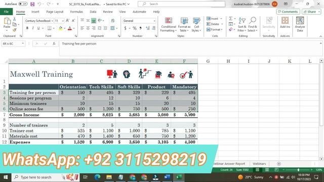 Excel 2019 Module 9 SAM Project 1a | Excel 2019 Module 9 SAM Project 1a | My ITLAB Assignment Solve смотреть онлайн