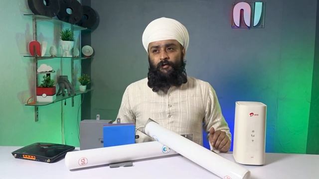 5G 4G 3G Omni Antenna 700 to 4000 MHz Testing With Tp-Link MR600 Airtel 5G Dabba Booster 5G Mobile смотреть онлайн