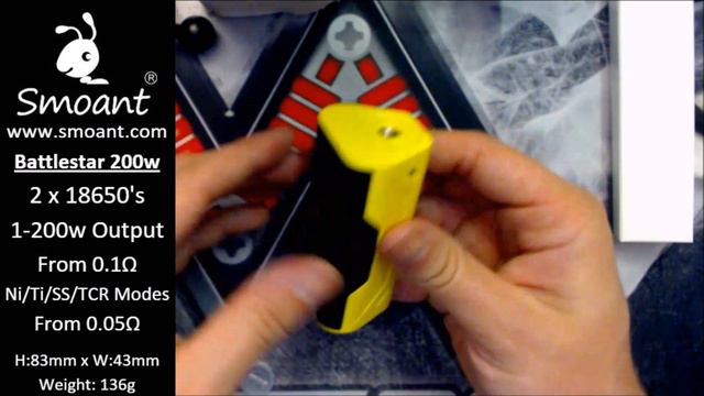 Smoant - Battlestar 200w Mod Unboxing & First Impressions - TheDevilVaper смотреть онлайн