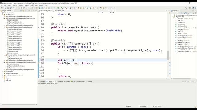 데이터 분석 8강 - MyHashSet - toArray смотреть онлайн