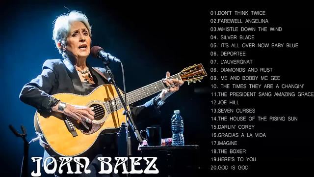 Joan Baez Greatest Hits Full Album || Best Of Joan Baez Playlist смотреть онлайн