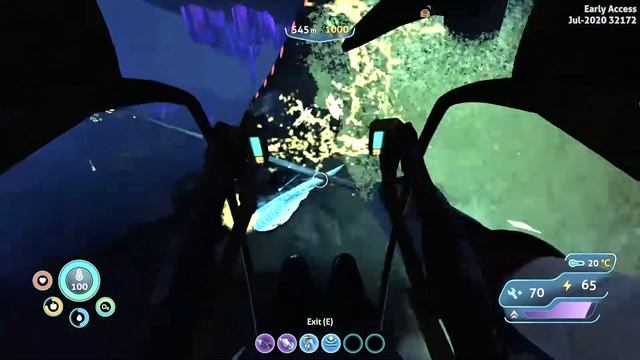 Killing The Shadow Leviathan using the Grappling Arm - Subnautica Below Zero смотреть онлайн