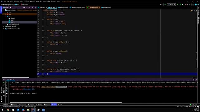 ИТМО - Технологии программирования - Лекция 6 - Дженерики (generics). Обсуждаем лабороторную 3 смотреть онлайн
