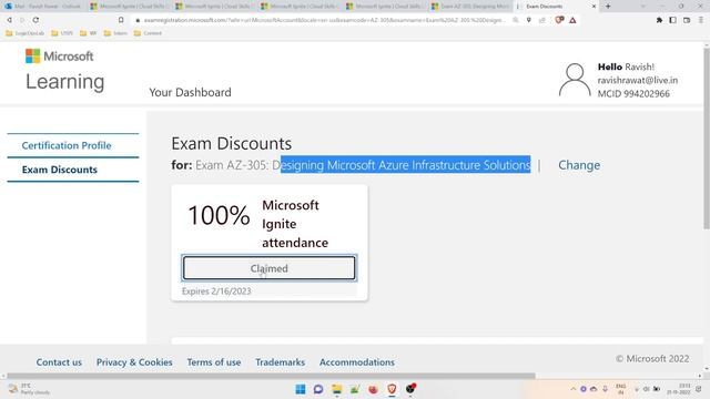 Microsoft Certification Voucher | Voucher OUT! | UPDATE 2 | How to Book Microsoft Certification Exa смотреть онлайн