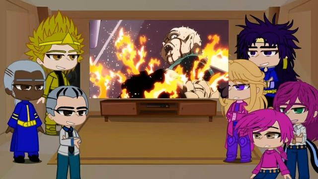 JoJo Villains react to each other |2/3| original? |Kira and Diavolo| смотреть онлайн