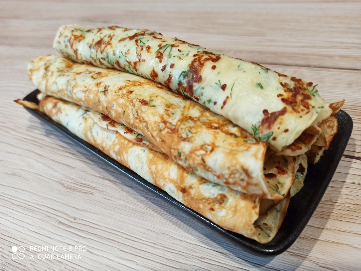 Сырные блинчики!!!