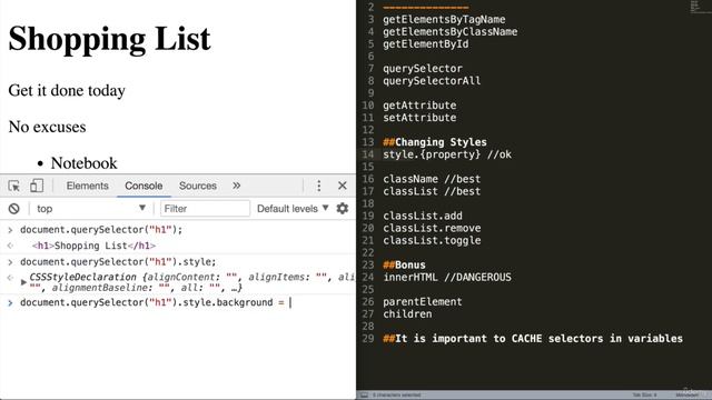 12.2 DOM Selectors || Web Development Course || HTML CSS React API NPM GitHub node смотреть онлайн