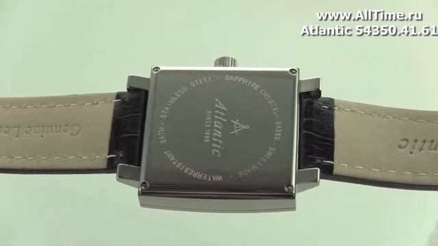Мужские наручные швейцарские часы Atlantic 54350.41.61 смотреть онлайн