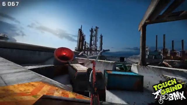 The Docks Walkthrough: Do a Double Barspin. - Touchgrind BMX смотреть онлайн
