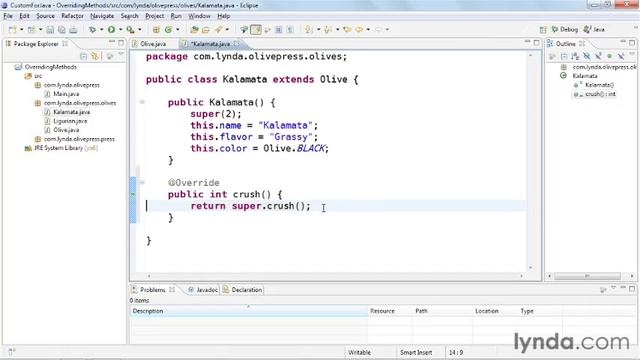Java Tutorial 55 override смотреть онлайн
