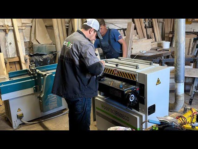 Woodtec SR600eco запуск и работа видео смотреть онлайн