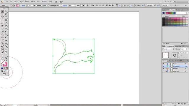 How To Design A Logo Using Golden Ratio | Adobe Illustrator Tutorial