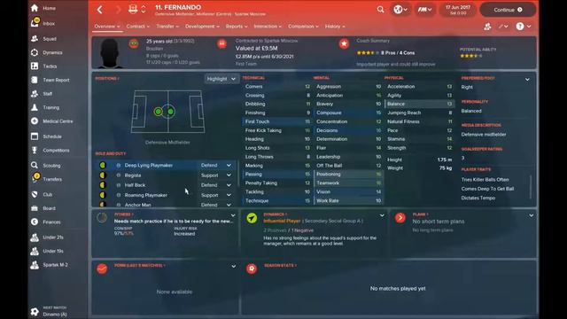 Spartak Moscow Team & Tactics Guide - Football Manager 2018 (FM18) смотреть онлайн