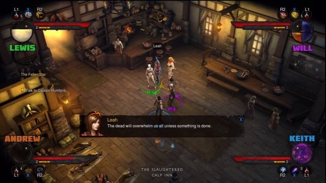 Let's Play Diablo 3 Console Edition - 4 Player Co-op - Part 1 - Deckard Cain the Closet Pervert смотреть онлайн