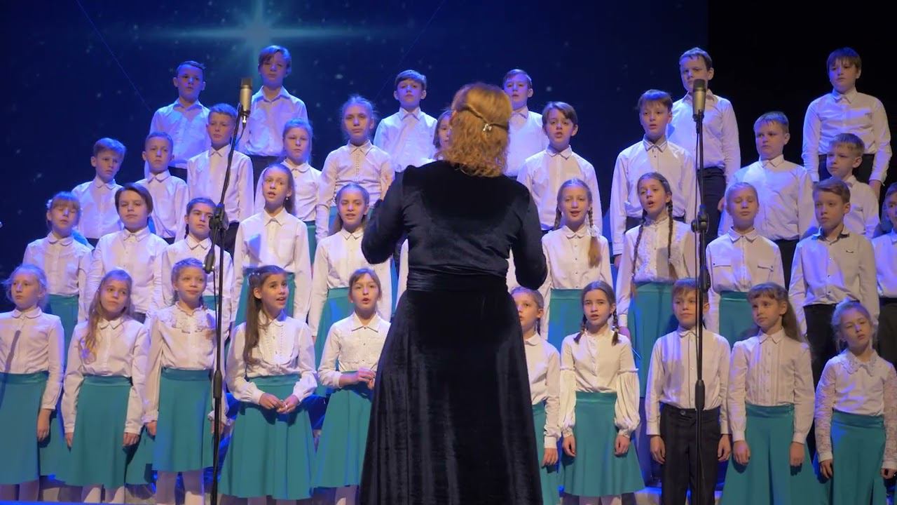 Эта ночь святая. Митрополит Владимир (Сабодан), переложение для детского хора С.Викентьевой смотреть онлайн