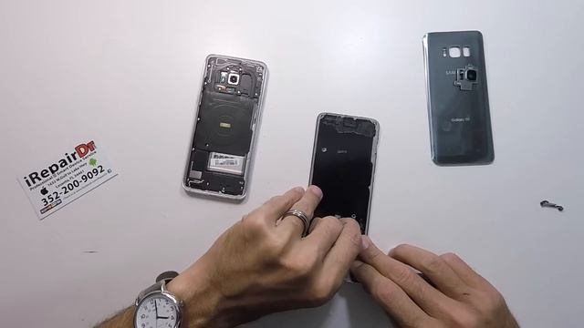 Samsung Galaxy S8 Back Glass replacement, Uncut start to finish смотреть онлайн