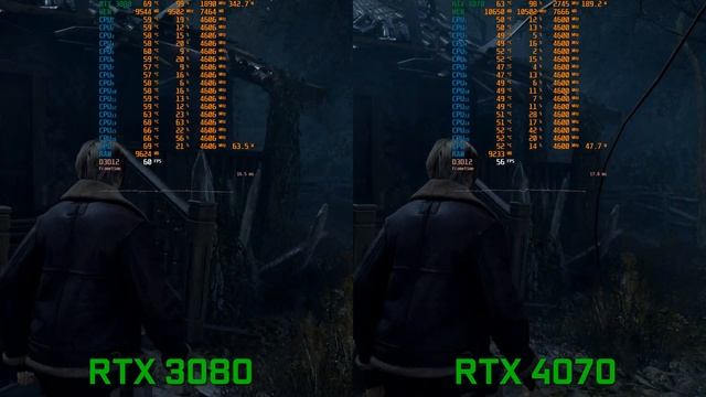 RTX 3080 10GB vs RTX 4070 12GB - Test in 10 Games at 4K | Ray Tracing | DLSS 3 FG | i7 10700F смотреть онлайн