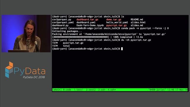 Skein: a simpler way to deploy applications on Hadoop Clusters - Jim Crist смотреть онлайн