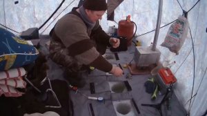 Зимняя рыбалка на озере Чаны.. В экстремальных условиях. Два километра на лопате👌😉 22.01.2023 г