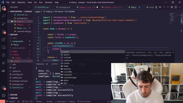Dealing with links and routing in Next.js смотреть онлайн